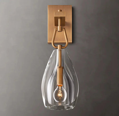 Botanical Fluted Wall Sconce