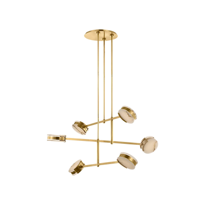 Melange 54" Multi-Positional Chandelier