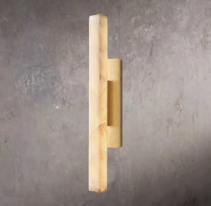 Audubon Alabaster Single Wall Sconce