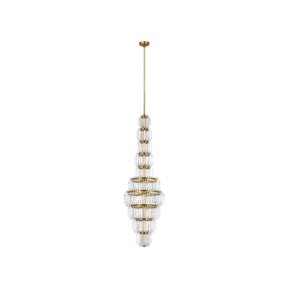 Killarney 19" Layered Entry Chandelier