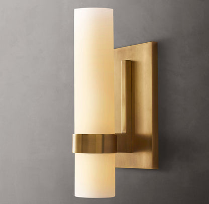 Ravelles Opal Milk Wall Sconce 12"