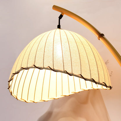 Bamboo Floor Lamp Stylish Lighting for Study & Bedroom