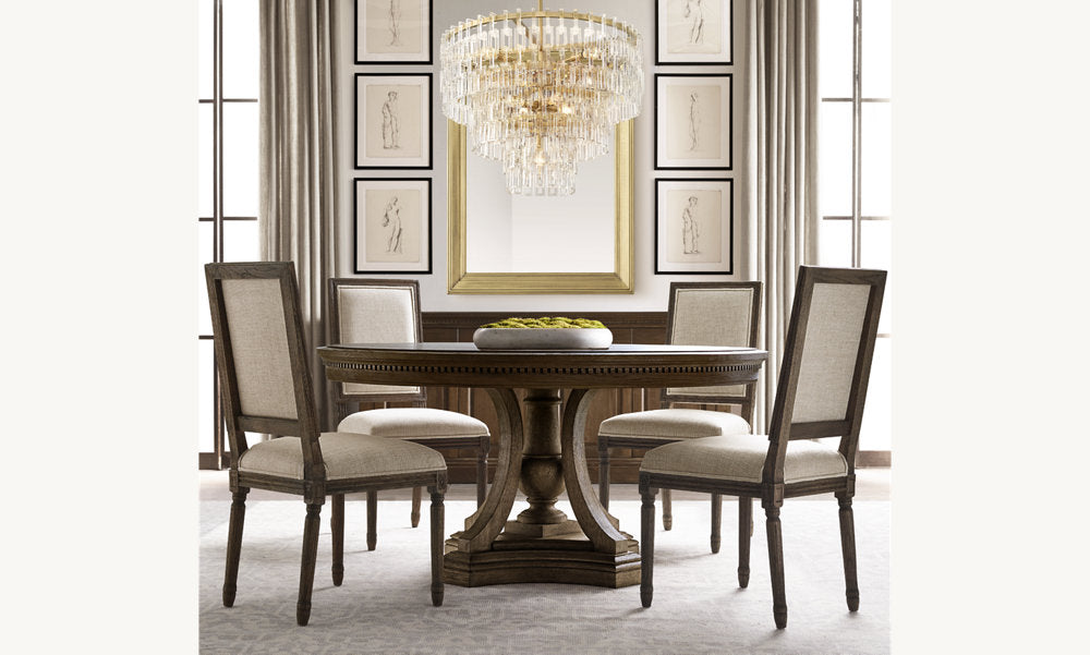 Marignan Tiered Round Chandelier 60"