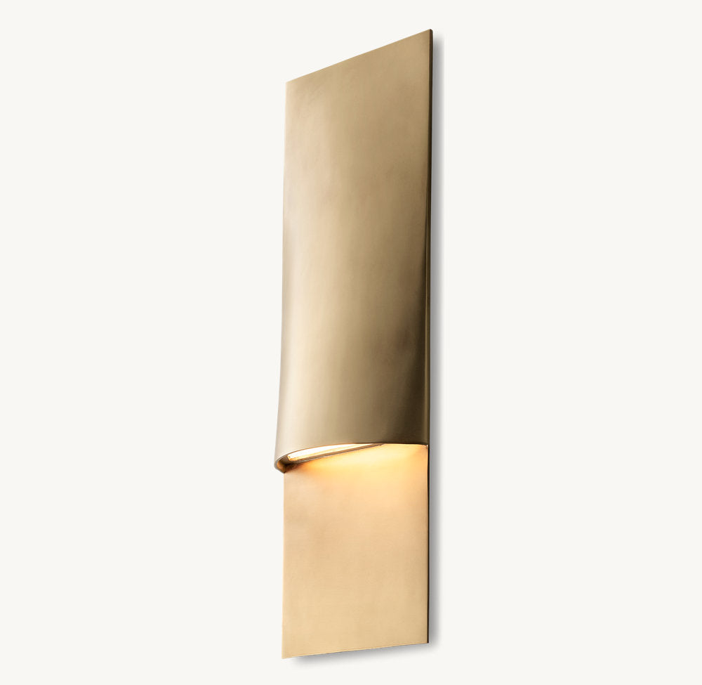 Tazaa Tall Rectangular Wall Sconce