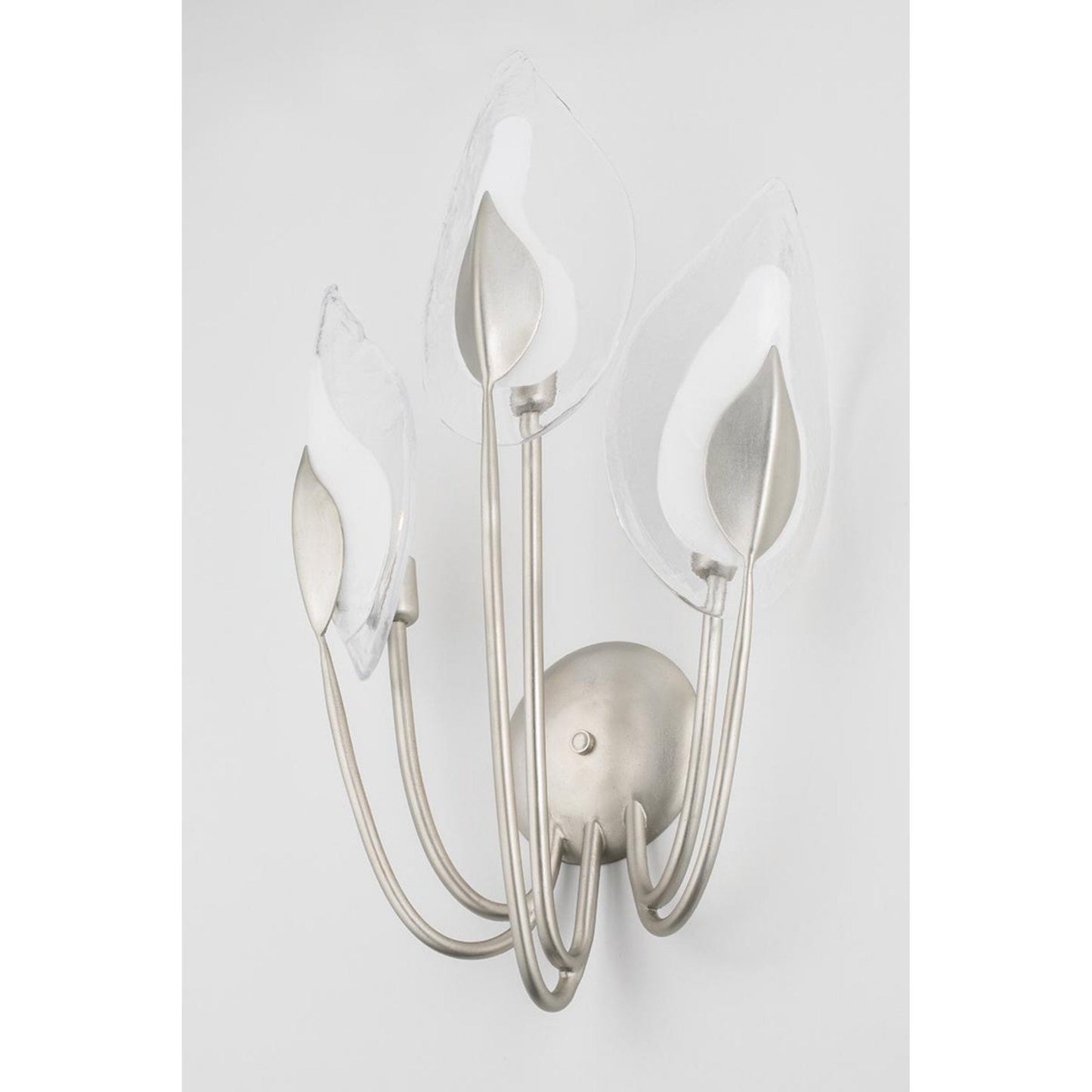 Blossom 24-Light Chandelier in Silver Leaf 55L x 55W x 37H