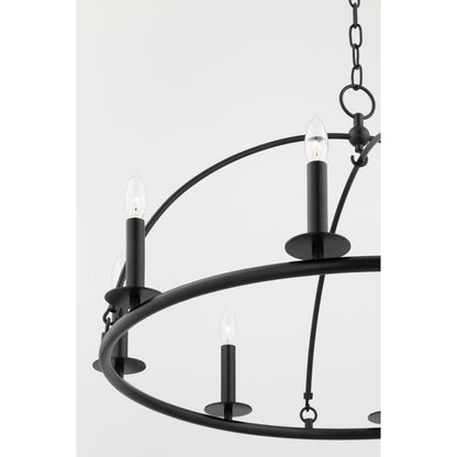 Howell 20-Light Chandelier in Aged Brass 47L x 47W x 42.25H