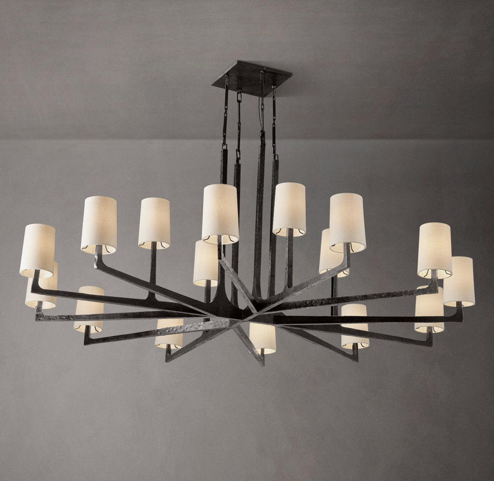 Wright Round Chandelier 60"