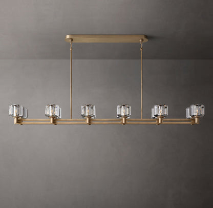 Demarett Dual Linear Chandelier 72"