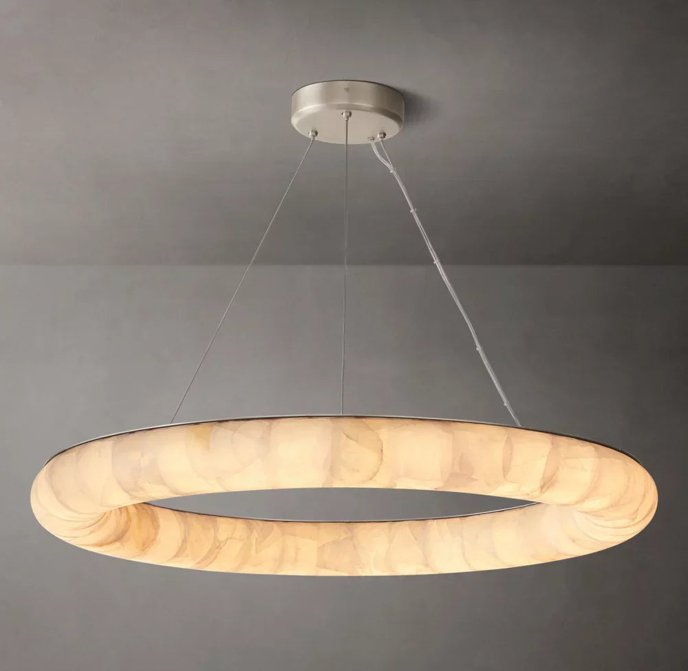 Rivage Lisse Round Chandelier 41"