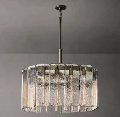 Calamette Glass Round Chandelier 36"
