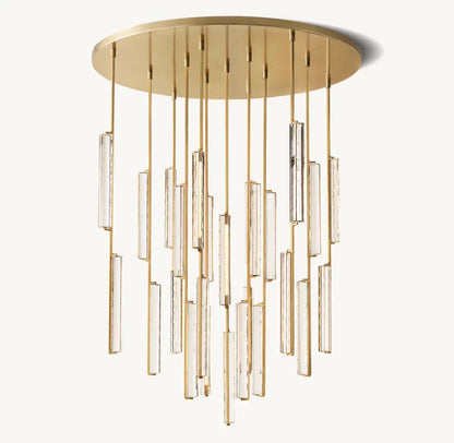 Audubon Crystal Round Chandelier 56"