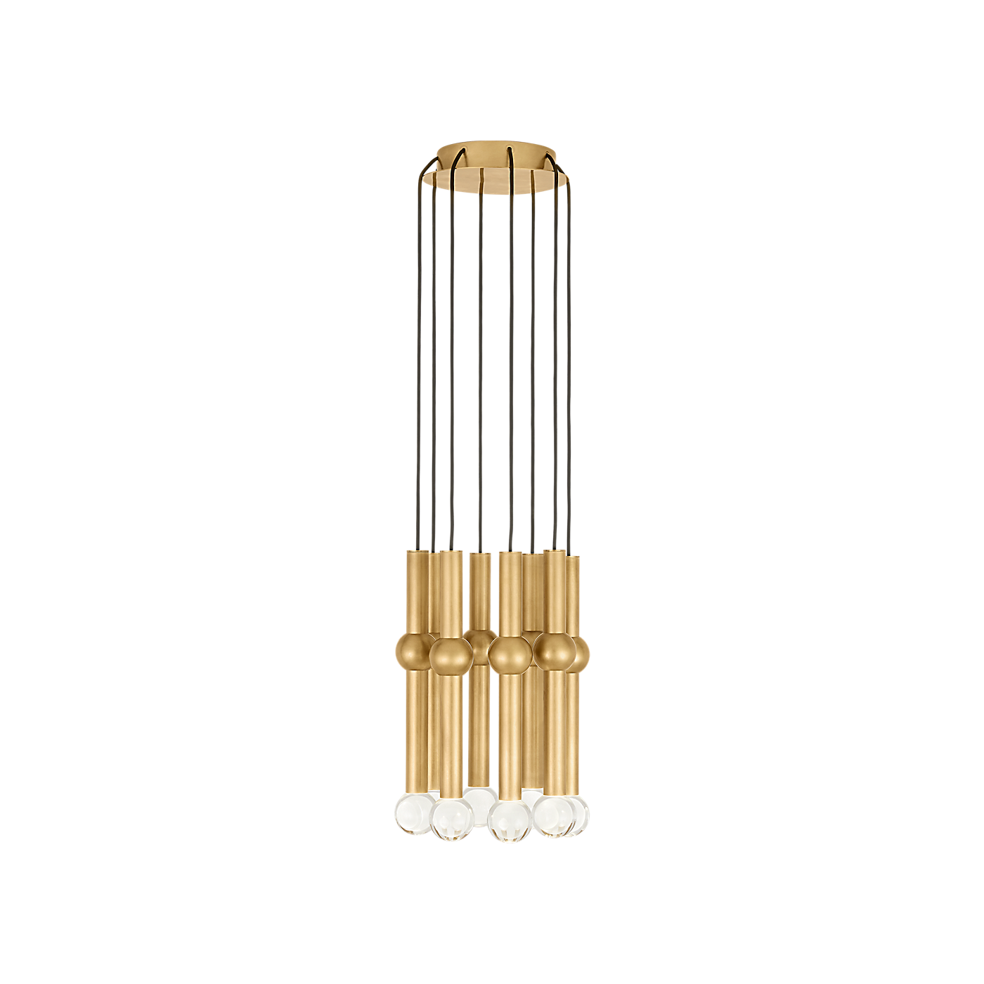 Guyed 8-Light Chandelier