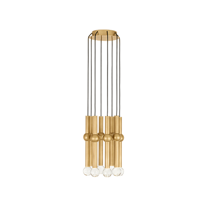 Guyed 8-Light Chandelier