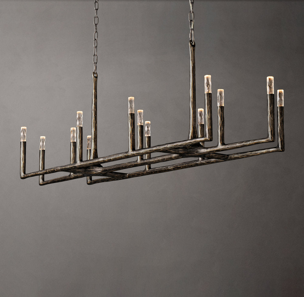 Thaddeus Linear 72-Inch Chandelier