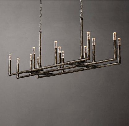 Thaddeus Linear 72-Inch Chandelier
