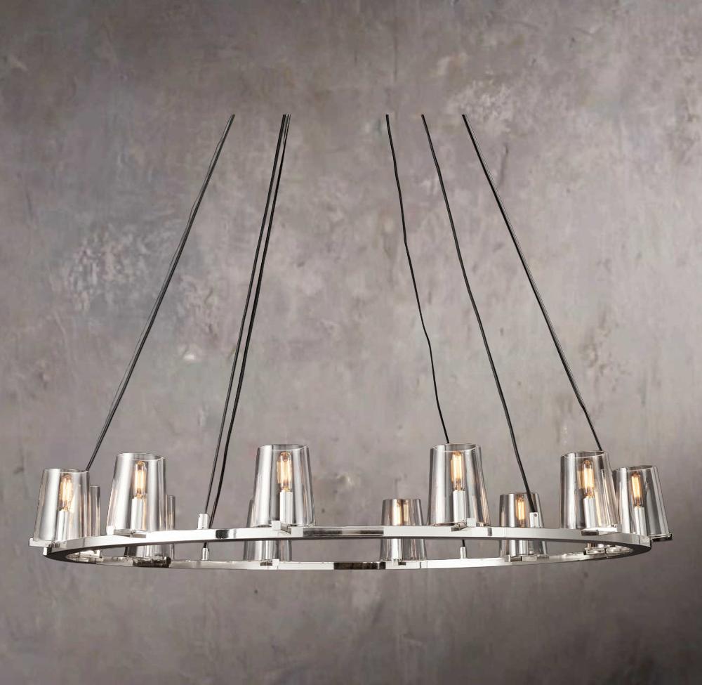 Pauillacs Circular Chandelier 48"
