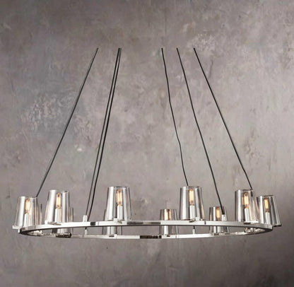 Pauillacs Circular Chandelier 48"