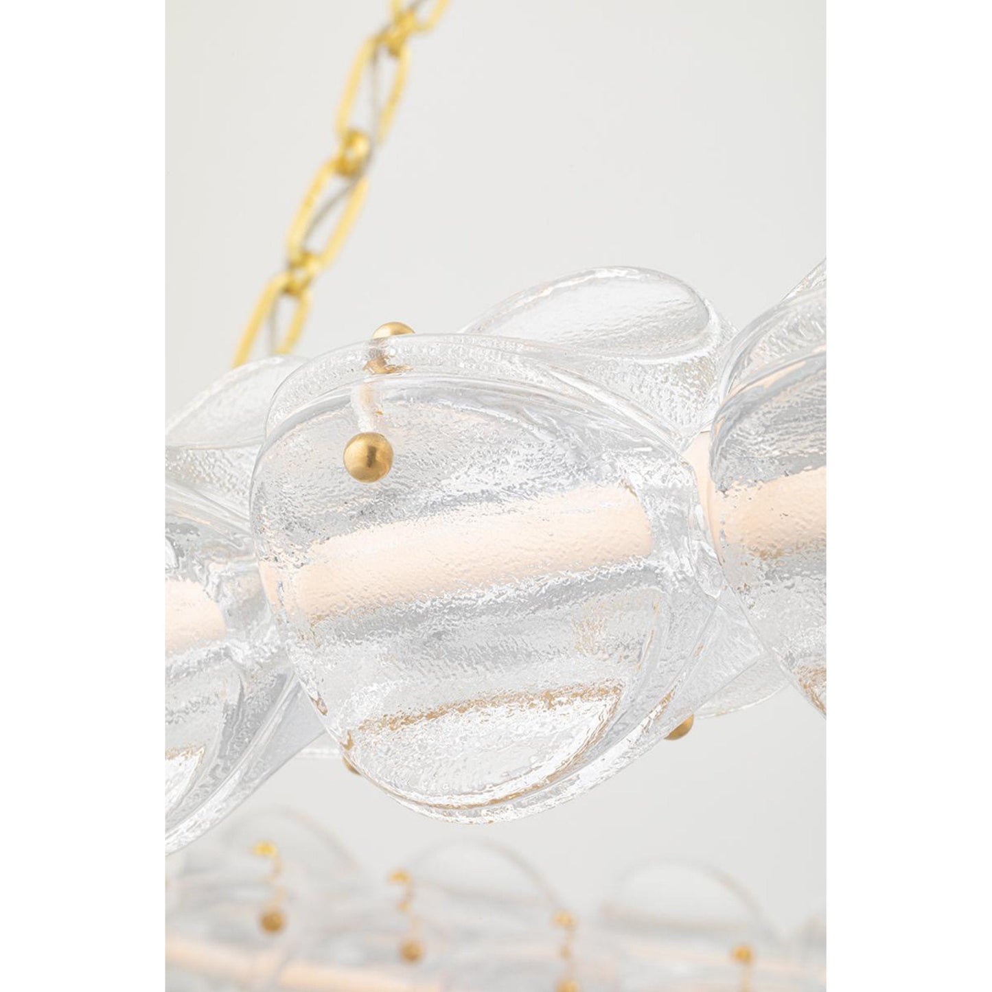 Lindley 1-Light Chandelier in Polished Nickel 40L x 40W x 4.625H