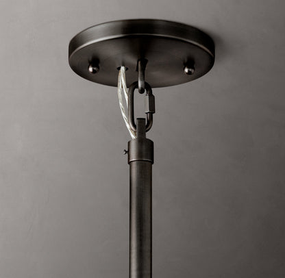 Cielo Three-Tier Round Chandelier 48"