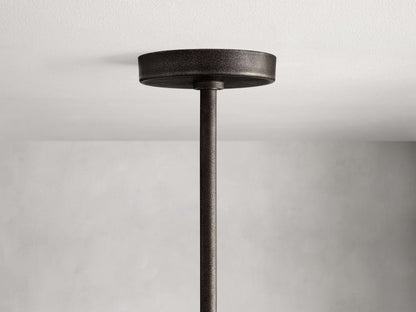 Calder Brass Halo Chandelier
