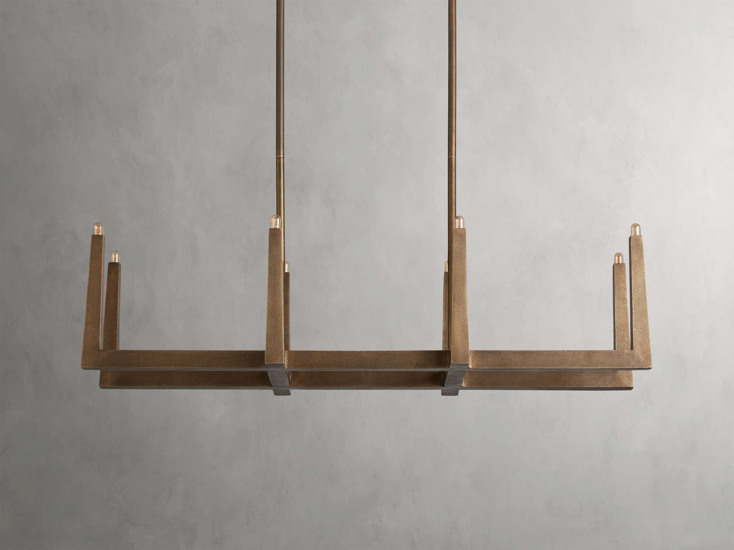 Calder Crossbeam Linear Chandelier