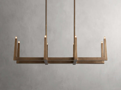Calder Crossbeam Linear Chandelier