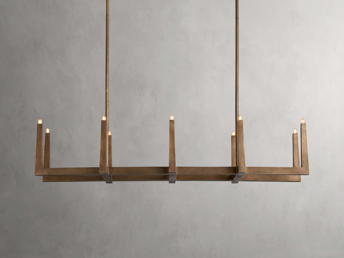 Calder Crossbeam Linear Chandelier