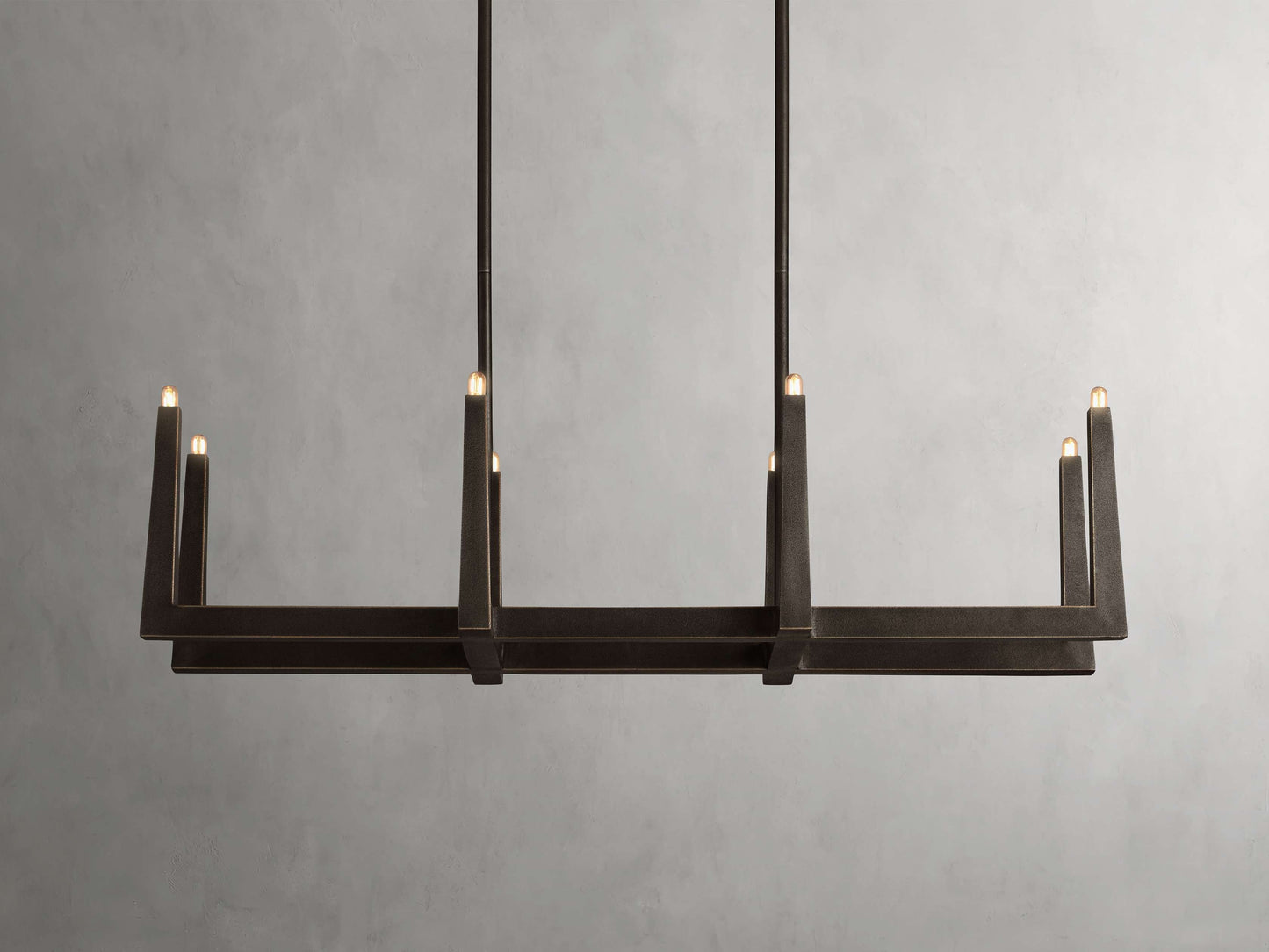 Calder Crossbeam Linear Chandelier