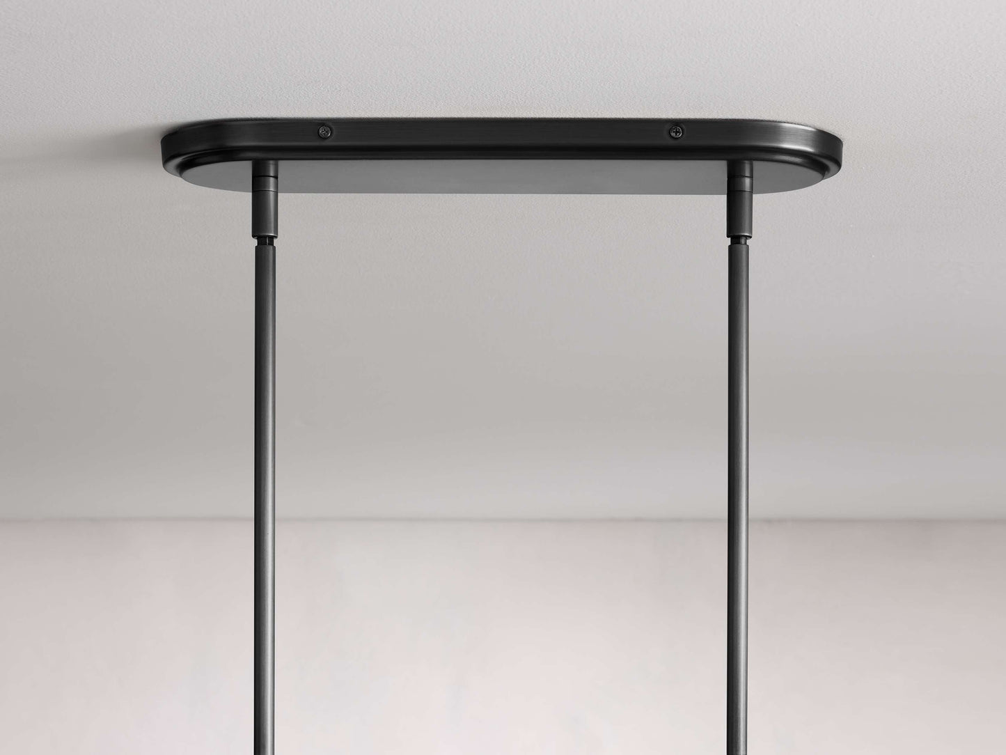 Calder Linen Shade Linear Chandelier