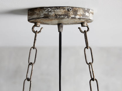 Caverno Industrial Cage Rectangular Chandelier