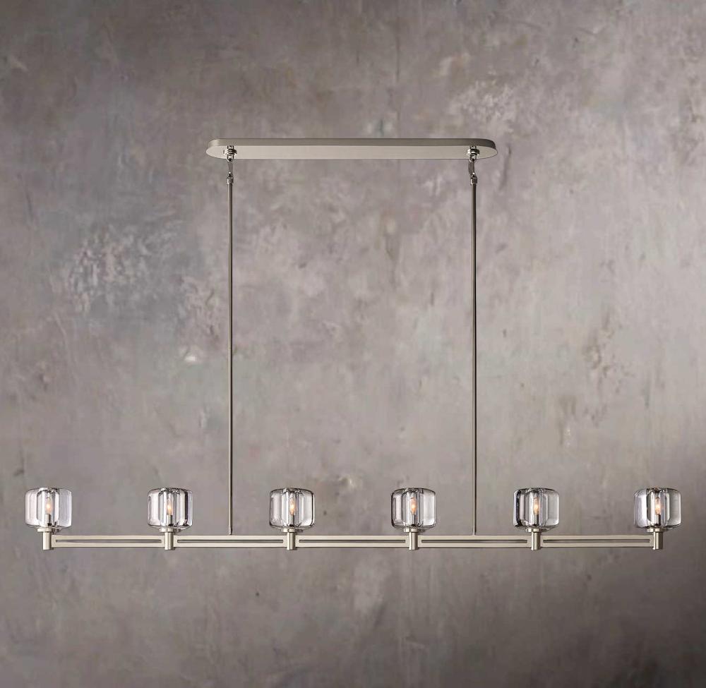 Demarets Rectilinear Linear Chandelier 72"