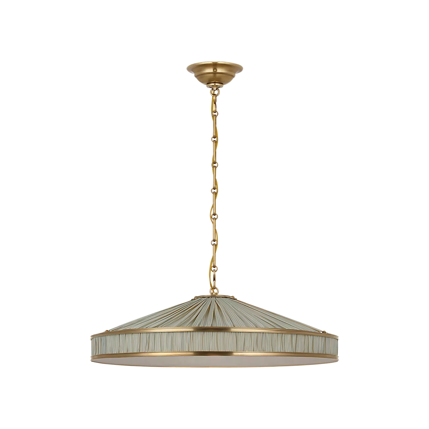 Allister 24" Galleried Hanging Shade