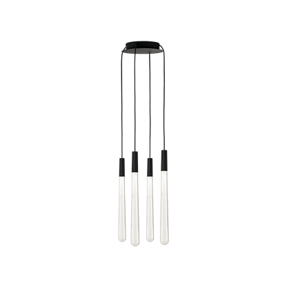 Pylon Crystal 4-Light Chandelier
