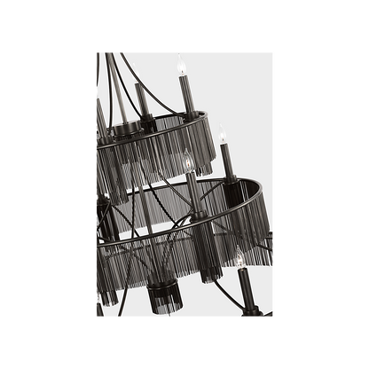 Sutton 50" Three Tier Chandelier