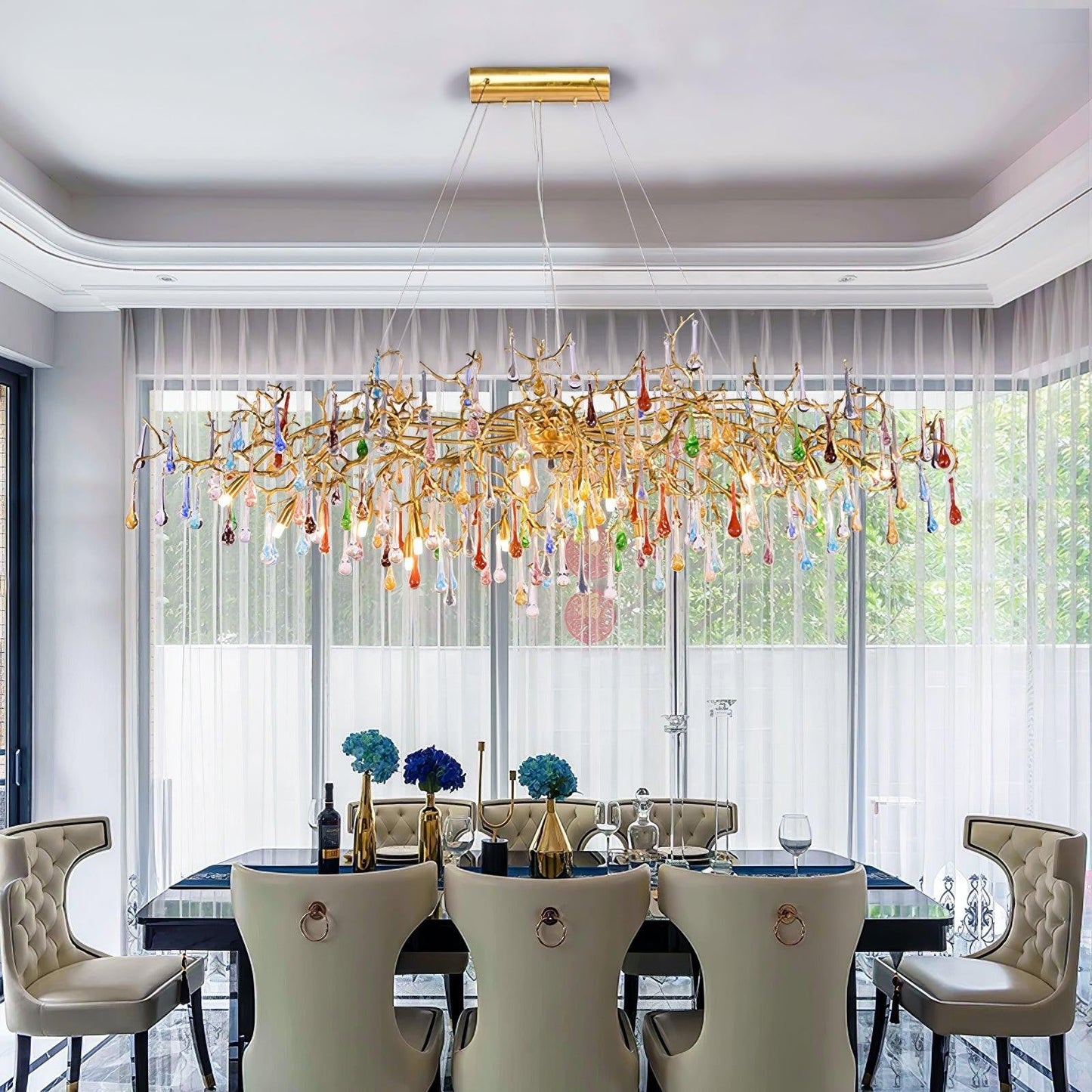 Celestara Crystal Branch Chandelier