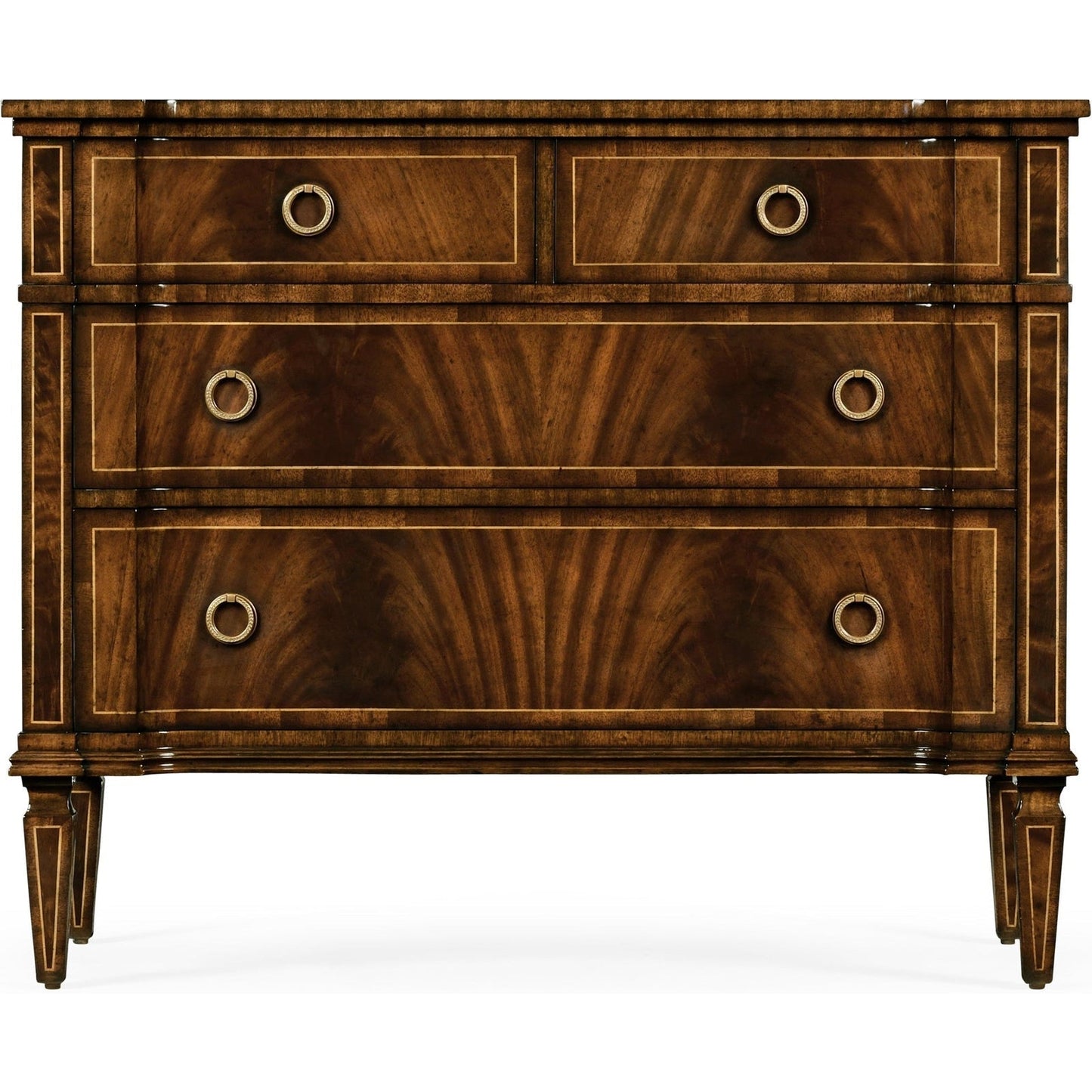 Jonathan Charles Buckingham Reverse Breakfront Chest of Drawers (494844-MAH)