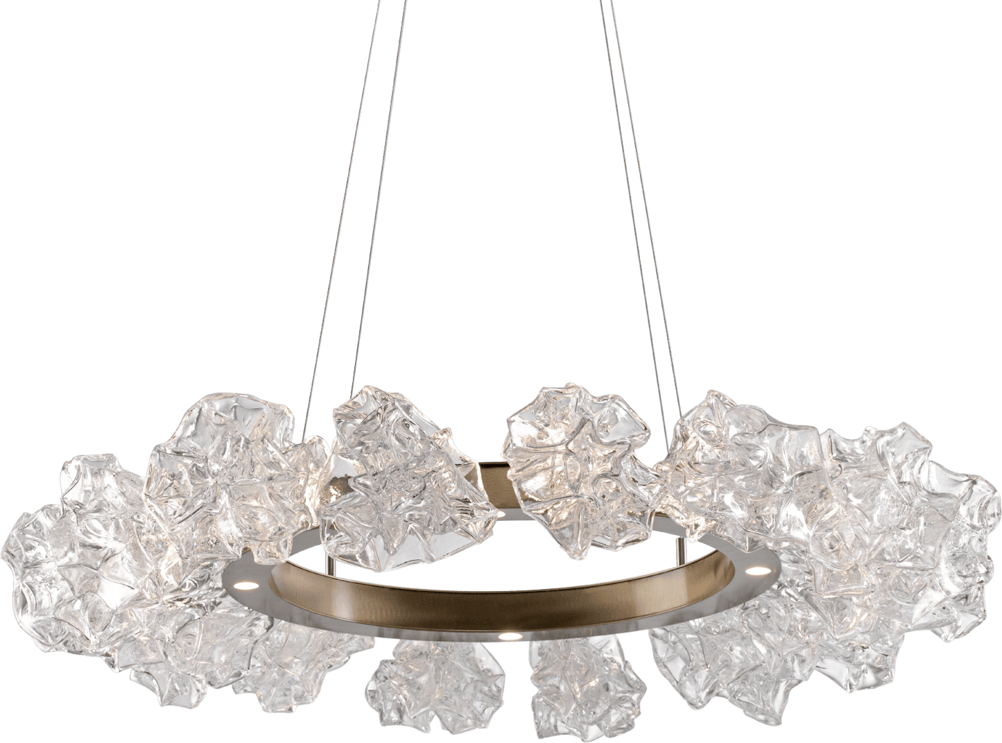 Blossom 20 Light 36" Wide LED Ring Chandelier