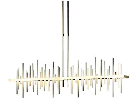 Cityscape 51.9" Modern Brass Long LED Pendant