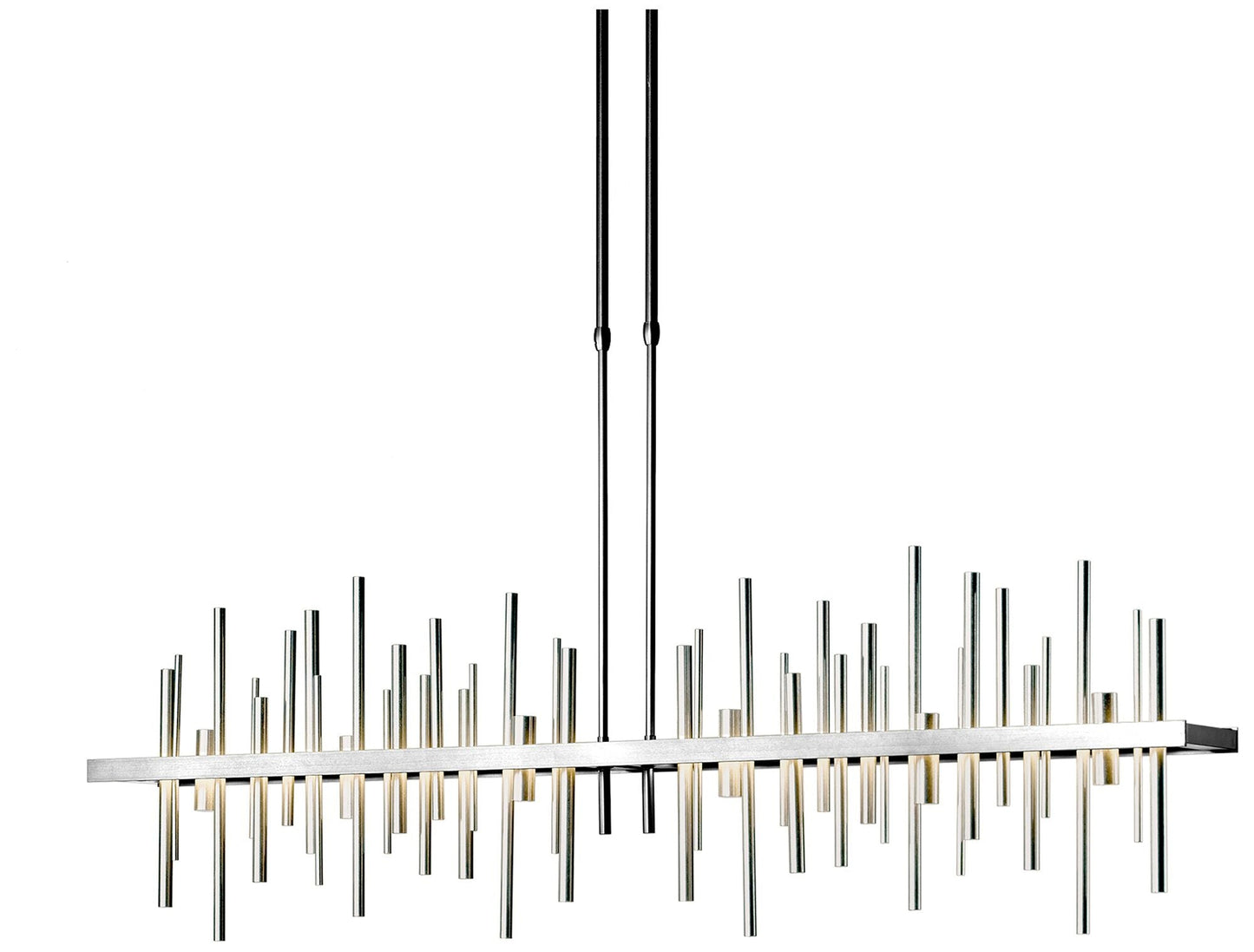 Cityscape 51.9" Wide Large Sterling LED Pendant With Sterling
