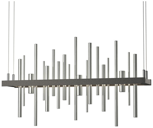 Cityscape LED Pendant - Iron - Sterling