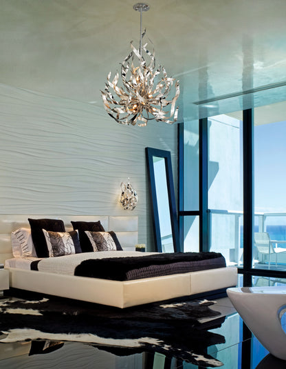 Graffiti 9 Light 34" Wide Sputnik Chandelier