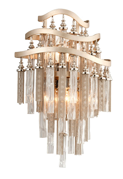 Chimera 2 Light 12-1/4" Wide Wall Sconce with Crystal Accents