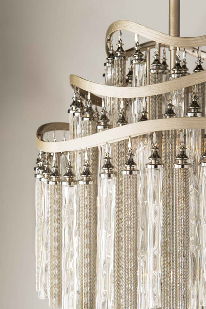Chimera 3 Light 12-3/4" Wide Mini Chandelier with Crystal Accents