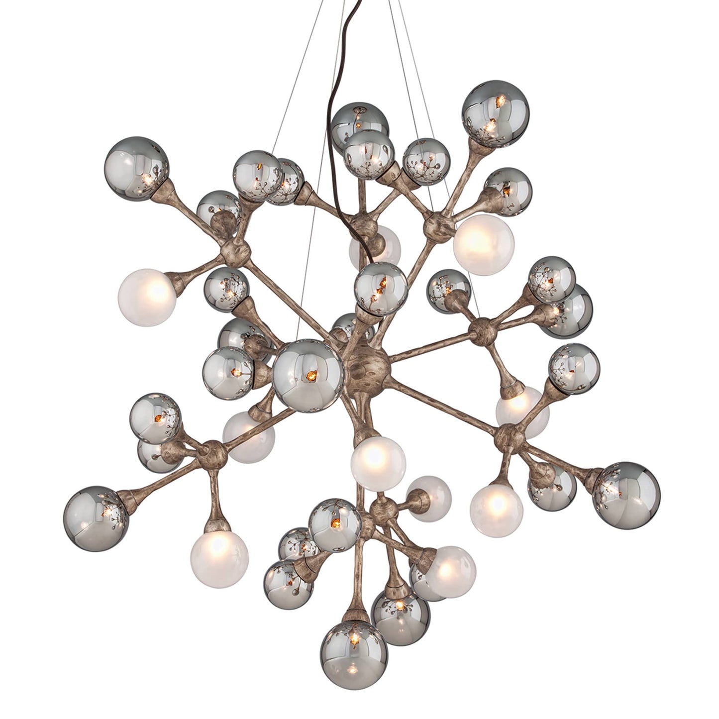 Element 40 Light Pendant with Hand-Crafted Iron