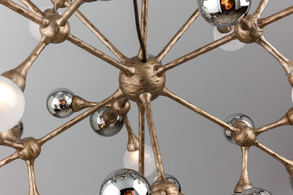 Element 40 Light Pendant with Hand-Crafted Iron