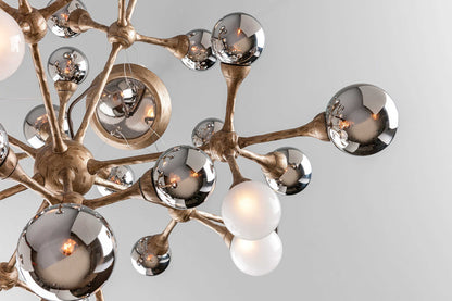 Element 40 Light Pendant with Hand-Crafted Iron