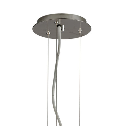 Calligraphy 2 Light 26" LED Pendant with Hand-Crafted Iron