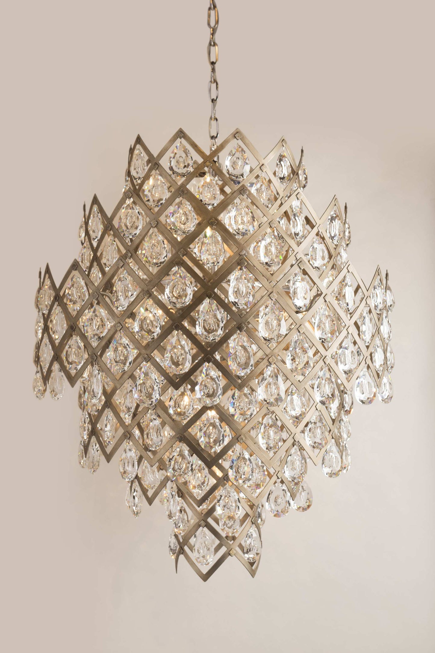 Tiara 11 Light 32-1/4" Wide Chandelier with Crystal Accents