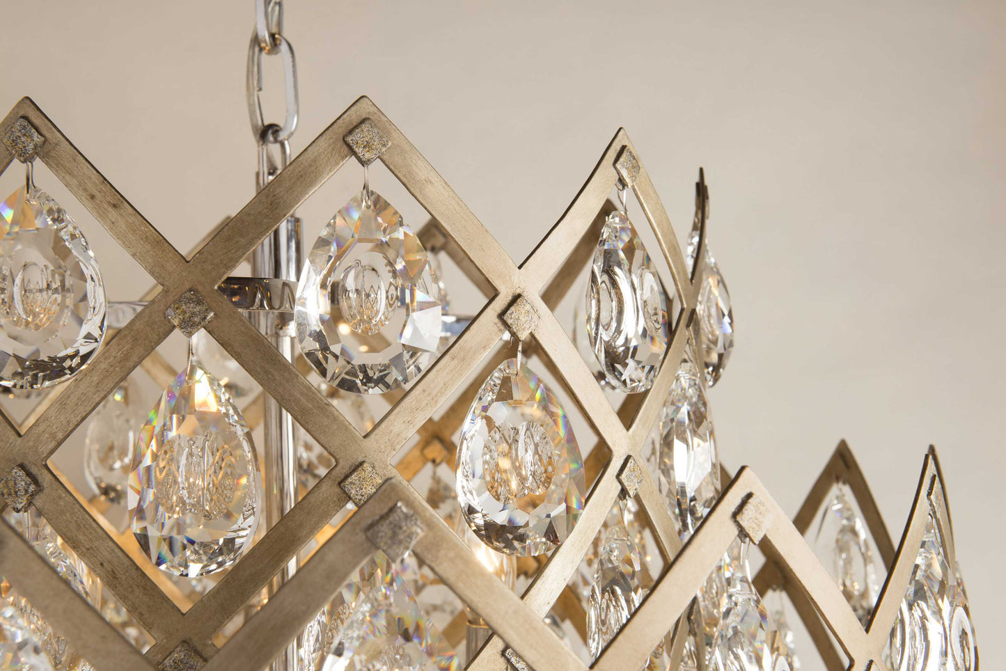 Tiara 11 Light 32-1/4" Wide Chandelier with Crystal Accents