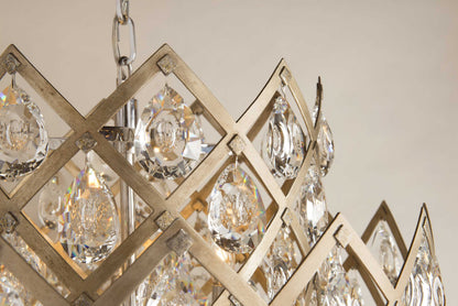 Tiara 11 Light 32-1/4" Wide Chandelier with Crystal Accents
